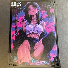 Goddess Story Gold METAL Card - Maiden Party - Serial Number #/100! Anime Girl