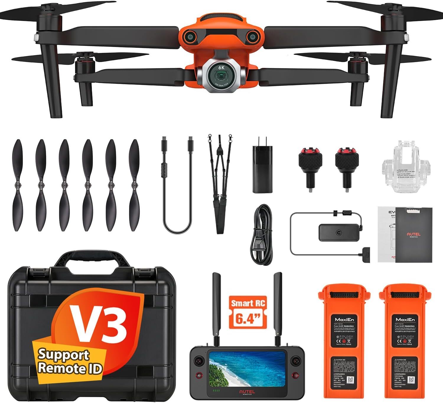 Autel EVO II Pro Rugged Bundle - 6k Camera Drone Hard Case Combo EVO 2 PRO-image