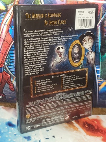 Corpse Bride (DVD, 2005) NEW & SPECIAL FEATURES! - Picture 5 of 7