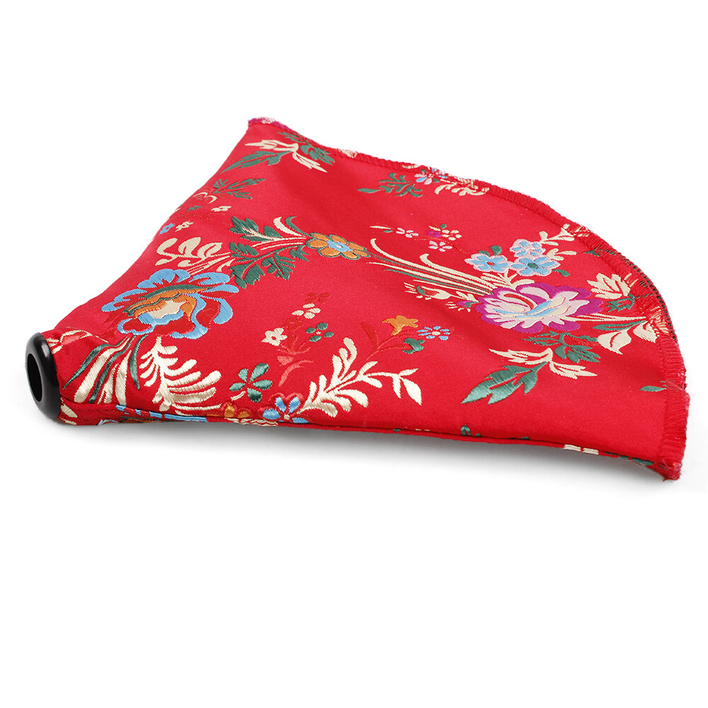 Colorful Peony Flower Embroidered Shift Boot Cover - JDM Style