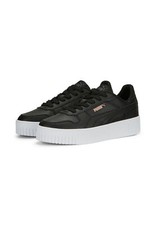 Puma Carina Street Femme Sneakers En Cuir 389390 02 Noir