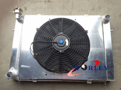 4 CORE Aluminum Radiator +Shroud + Fan FOR Holden V8 Commodore VG VL VN VP VR VS