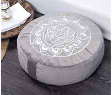 Meditation Yoga Cushion 16"x16"x5" Large Premium Velvet Quality. FREE SHIPPING 