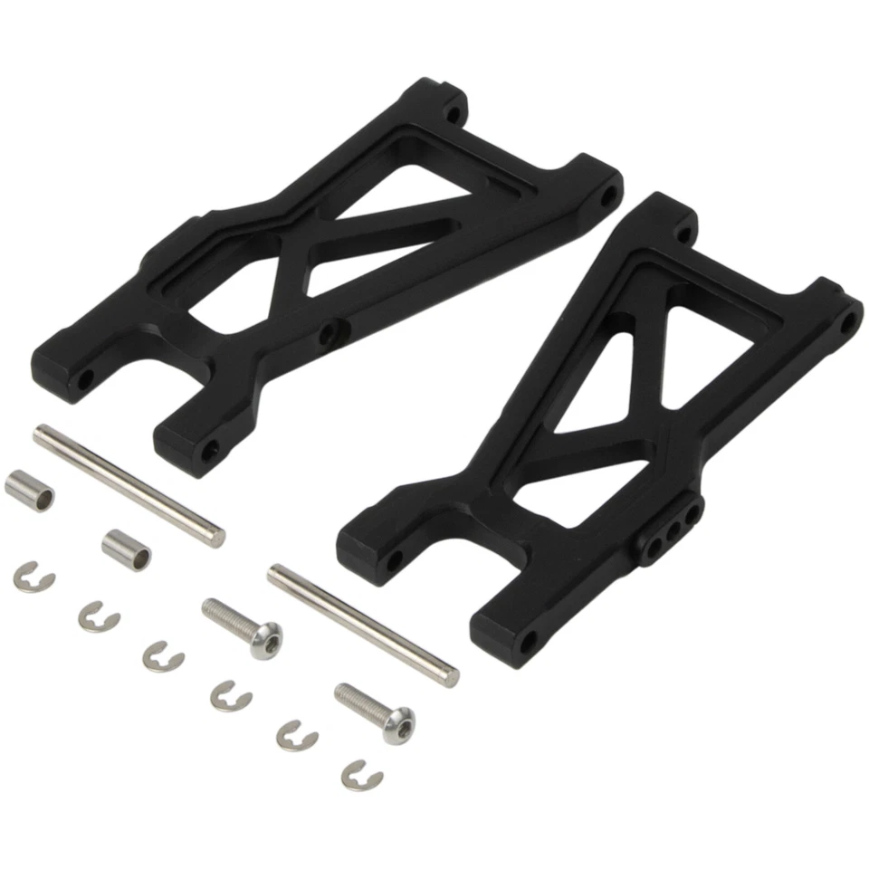 Juego de brazos oscilantes inferiores traseros de aluminio para coche RC (L/R) para piezas de actualización Tamiya TT-02B Foto 4 de 4