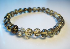 Genuine Green Amber Baltic Amber Bracelet 6 grams  