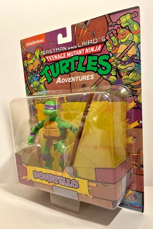 NEW Playmates Eastman & Lairds Teenage Mutant Ninja Turtles Adventures Donatello - Image 2 of 4