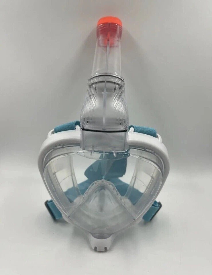 Diving Mask Snorkel Swimming Mask Scuba Swimming Goggle Adult L/XL Full Face UK - Image 2 of 4