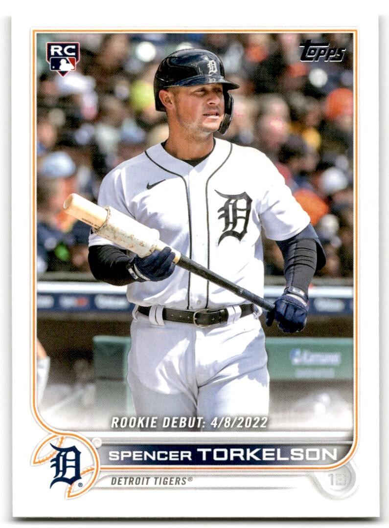 2022 Topps Update Spencer Torkelson #US79 RC Detroit Tigers