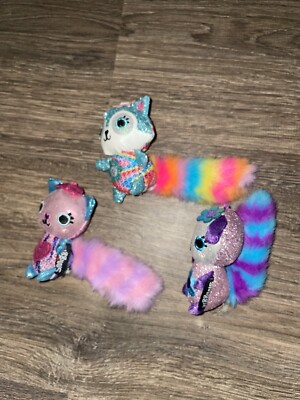 smiggle 3er Pack duftendes Flauschiges Schwanzspielzeug