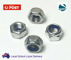 <!--F#f_0-->M3 M4 M5 M6 M8 Stainless Steel 304 A2 Hex Nyloc Nut Nylon Insert Lock Nuts<!--F/-->
