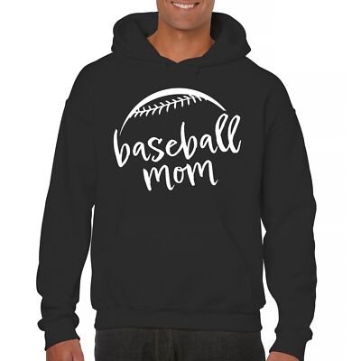 Baseball Mom Sweatshirt Funny Mom of Boys Best Game Day Practice Hoodie