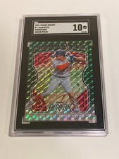Juan Soto 2021 Panini Mosaic Producers Green Prizm Card SGC 10 Gem Mint #P6