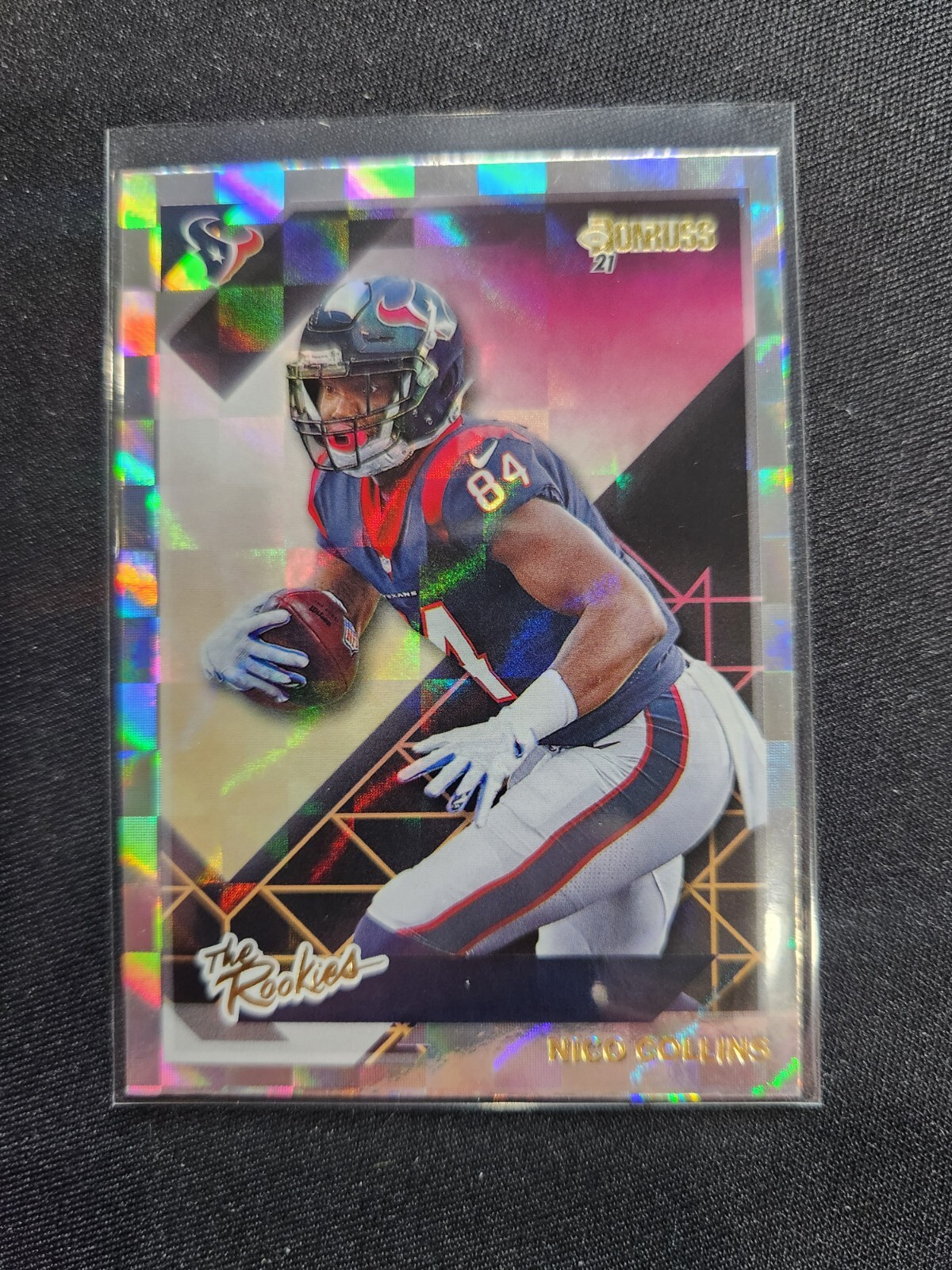 Nico Collins Panini Donruss the Rookies #TRNCO Base