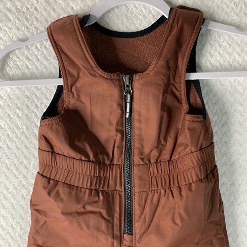 Columbia Snow Overalls Ski Bib Kids 6-12 Months Brown - Picture 3 of 12