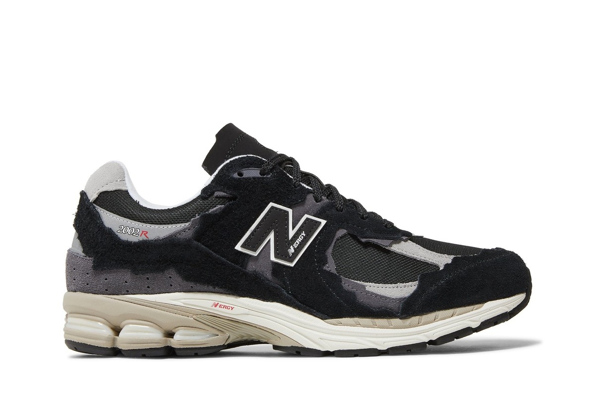 New Balance 2002R Protection Pack - Black Grey Men's