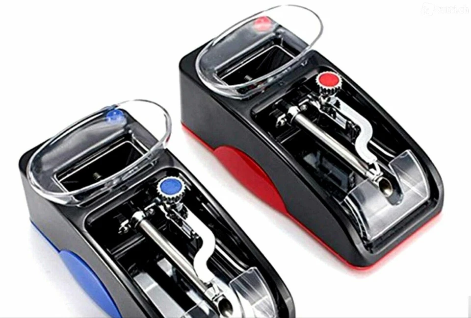 MACCHINA ELETTRICA PER SIGARETTE ROLLATORE MACCHINETTA RIEMPI TUBI SIGARETTA - Immagine 3 di 4