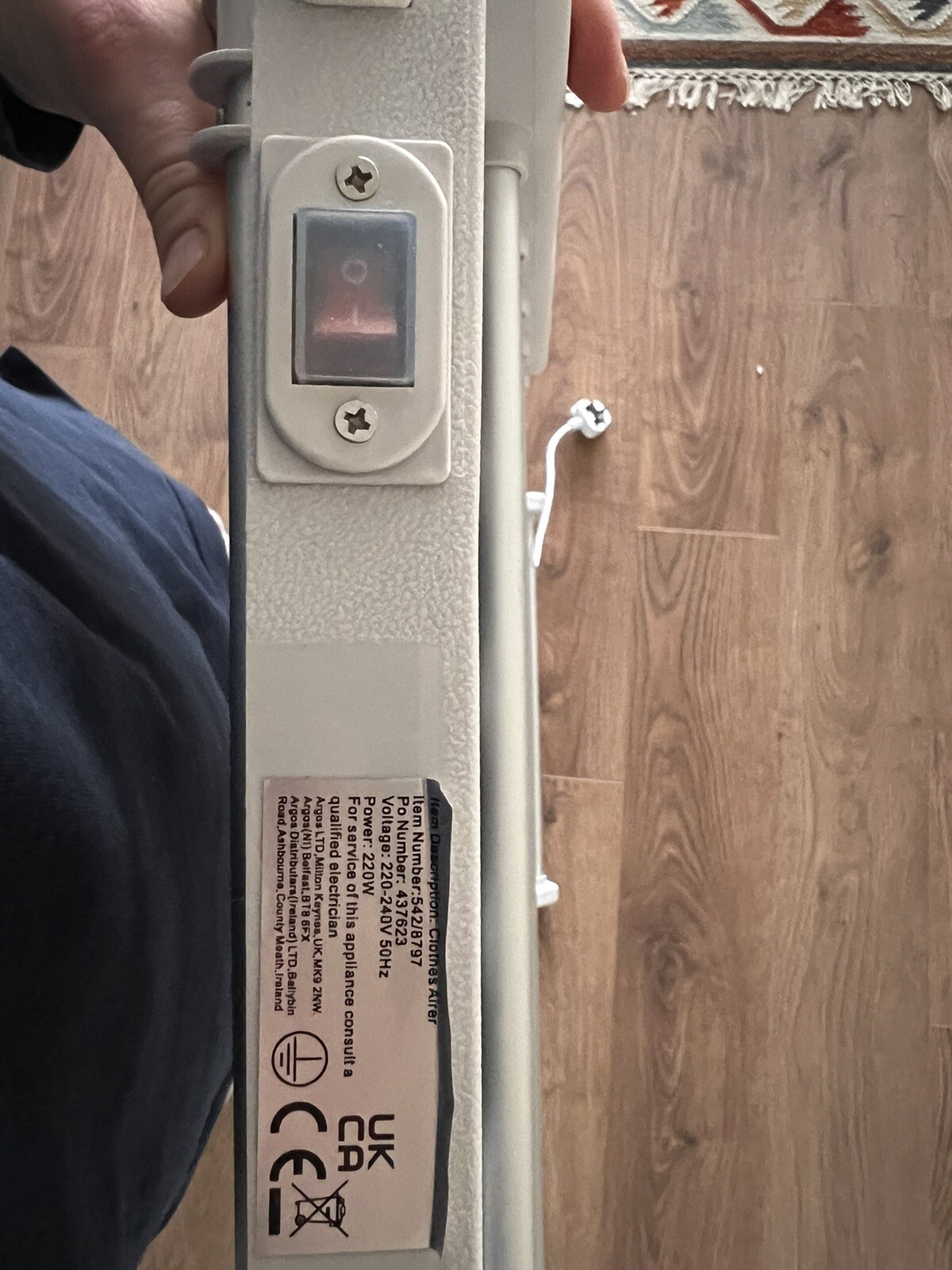 Argos Home Electric Heated Clothes Airer Dryer GREAT CONDITION eBay