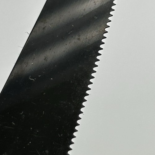 Miniatur 7" Handsäge, Edelstahlklinge Messinggriff Holzbearbeitungswerkzeug Japan - Bild 10 von 11