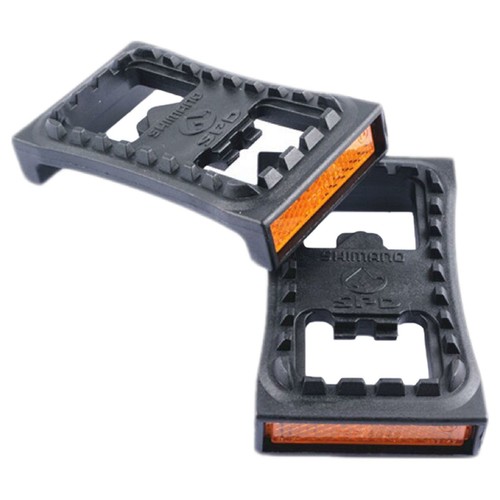 Shimano 1 x Pair Bike Bicycle Pedal Top with Reflectors for Spd Sm Pd22 Back - Picture 5 of 8