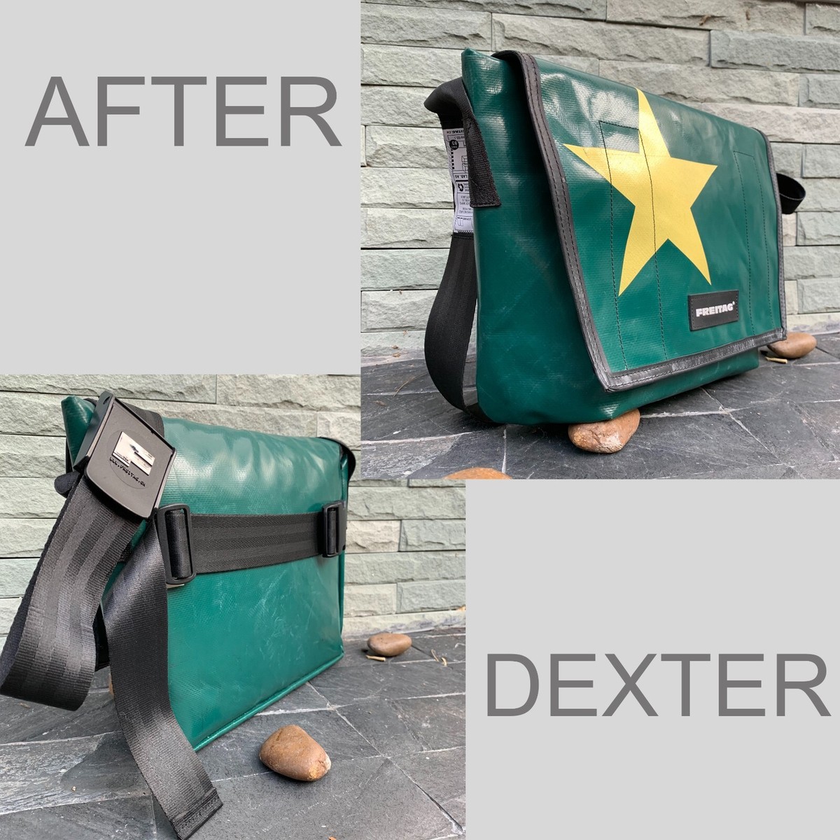 Freitag Dexter F14 (Shape and Magnet) ***NOT INCLUDING BAG Freitag Dexter F14 (Shape and Magnet) ***NOT INCLUDING BAG