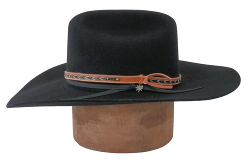 Chapeau Cowboy Bailey Chapeau De Cowboy Vintage Bailey Western Silverbelly - Taille 7 1/4 - Fourrure De Bovin - Années 60-70 - Occasion Chapeau Cowboy Vintage Bailey