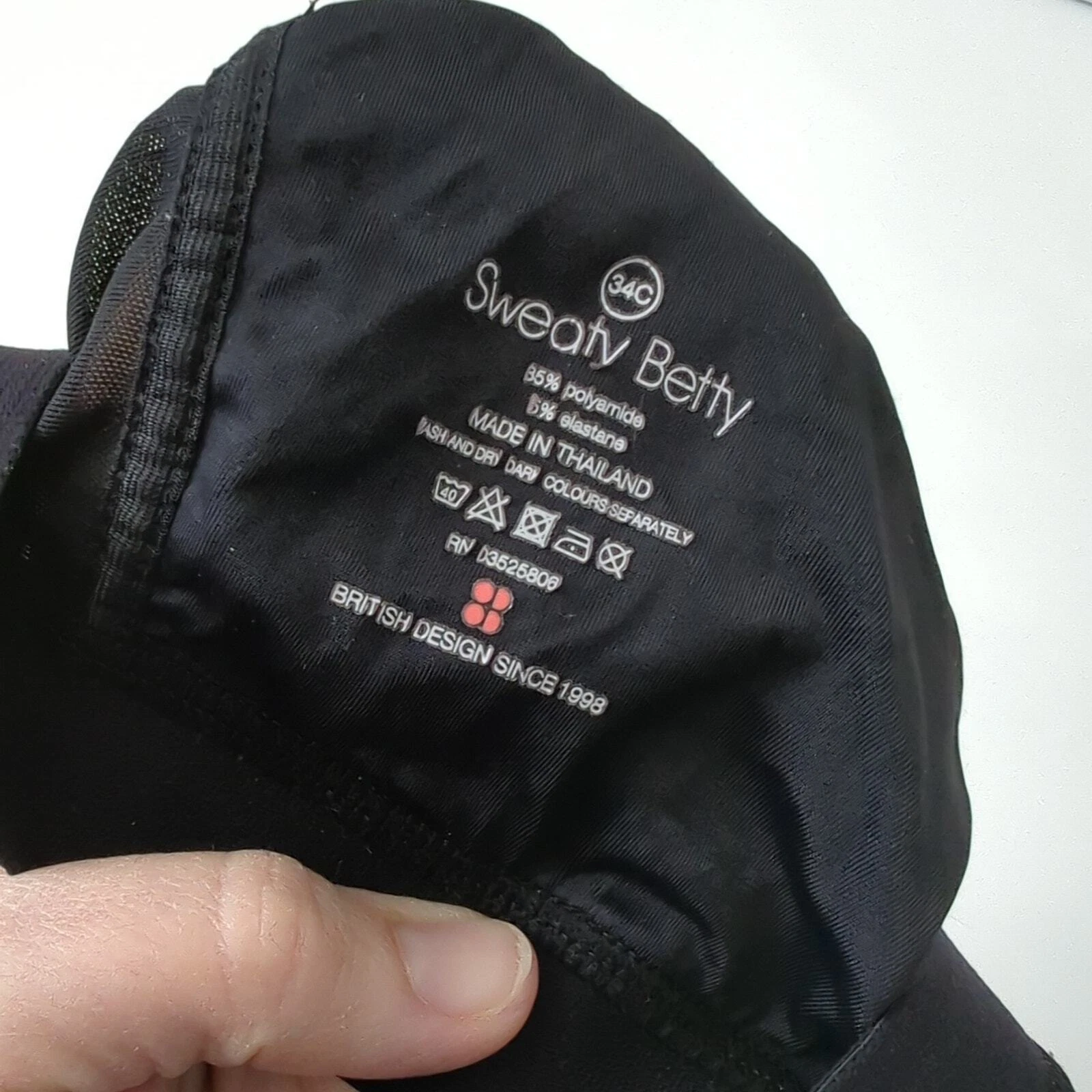 sweaty-betty high support yoga gym workout racerback tank-bra