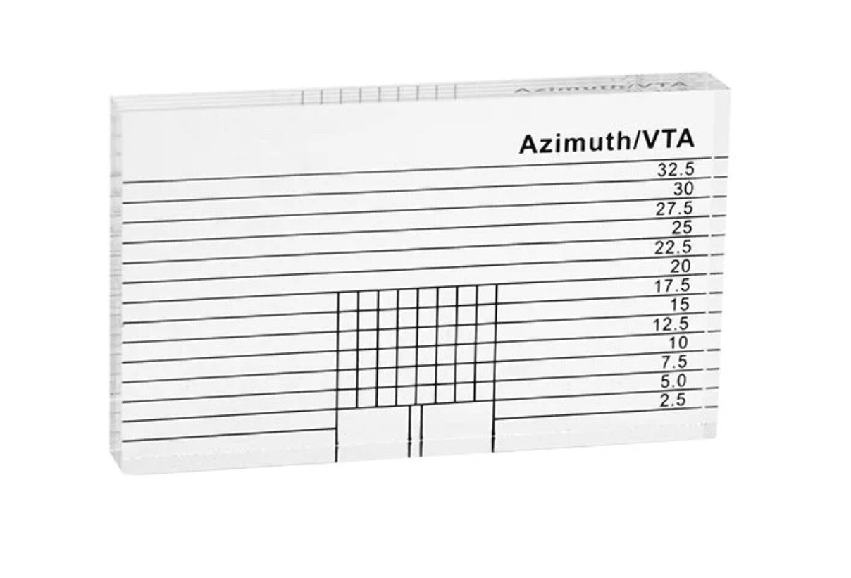 Turntable Cartridge Alignment Tool for Azimuth and VTA Adjustment  -image