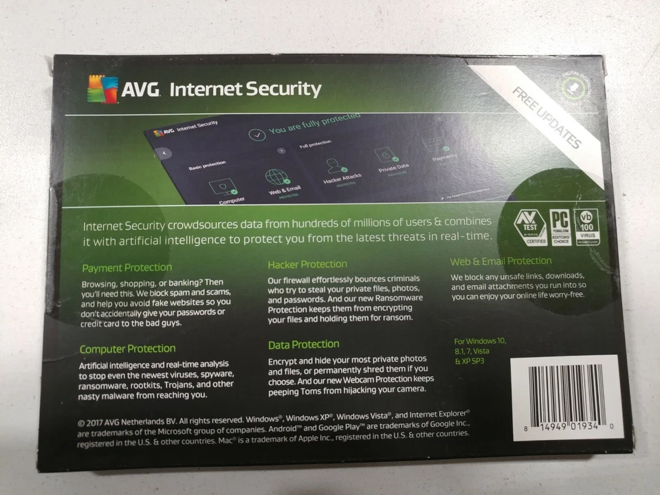 Avg internet security - Image 2 of 4