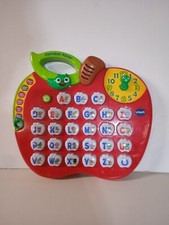 Little Smart Vtech Alphabet Apple ABCs Sounds Music Letters Learning Pad Toy