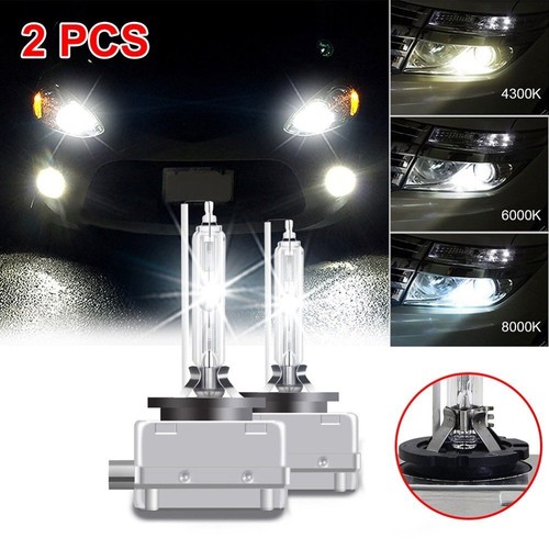 2X 8000K D1S Xenon HID Headlight Light Bulbs Globes For Mercedes BENZ W204 W210 - Picture 2 of 9