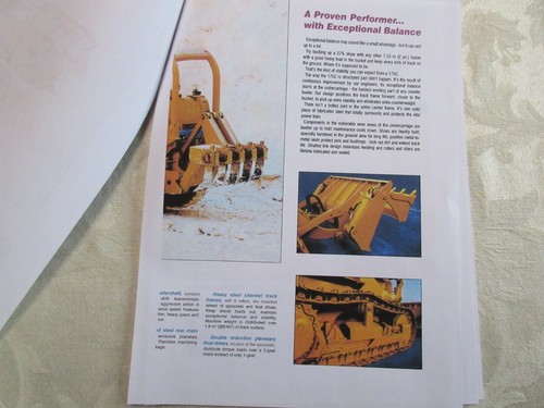 Dressta 175C Crawler Loader Brochure 2002 - Picture 4 of 6