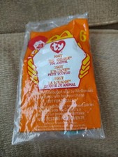 Ty Teenie Beanie Babies IGGY THE IGUANA 6 McDonalds Toy Retired 1999 NEW SEALED