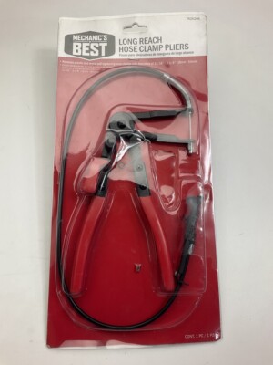 Mechanics Best TR25246 Long Reach Hose Clamp Pliers - 11/16'' To 2-1/8'' Range