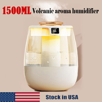 1.5L Cool Mist Humidifiers for Bedroom Large Room Ultrasonic Top Fill Humidifier