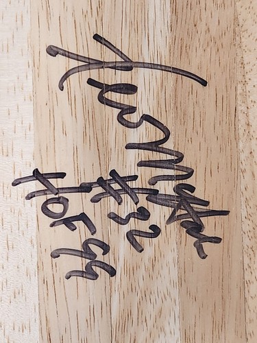 NBA Boston Celtics Kevin McHale Signed Hardwood. HoF. - Picture 3 of 5