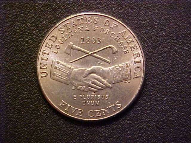 2004-P/P RPM Jefferson Nickel - Choice BU - Nice Variety Coin! - d2027uqdc - Image 3 of 3