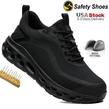 Men Work Safety Shoes Steel Toe Safety footwear Indestructible Non-slip Sneakers