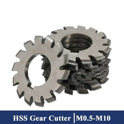 Metal Milling Tooth Disc Bevel Gear Modulus Degrees Straight Cutter CNC Machine