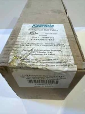 NEW KeepRite 1-5/8” ODS w/Tap part 58BV(T) refrigerant ball valve 700 psig