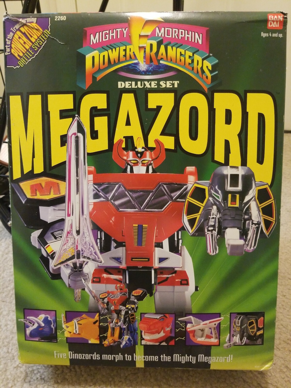 megazord deluxe set