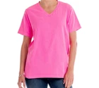 FRESH PRODUCE 3X  Cosmos Pink $42 Jersey Cotton V Neck SS Tee Top NWT New 3X