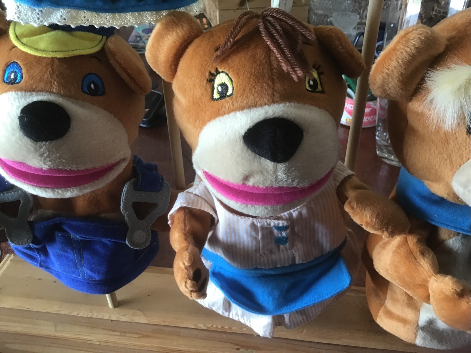 Lakeshore Goldilocks & the Three Bears Hand Puppets Set of 4 eBay