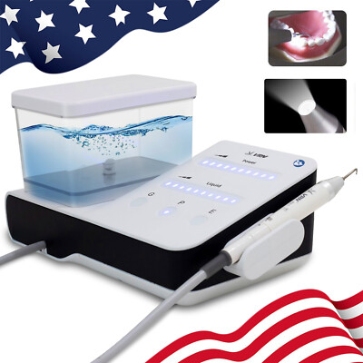 Wireless Control Dental Ultrasonic Scaler fit EMS + LED Handpiece+Tips VRN-DA20