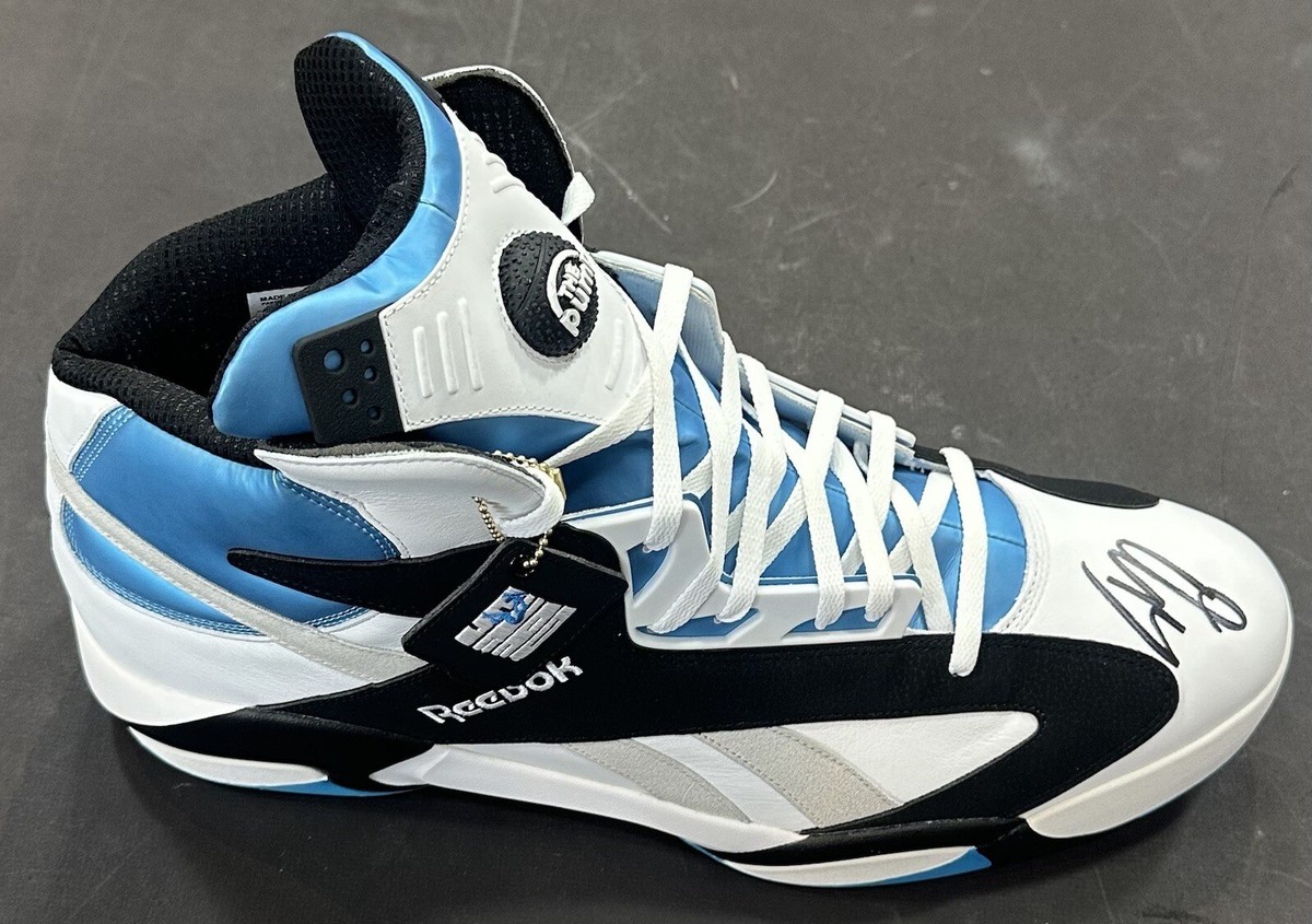 OUT OF STOCK SNEAKERS 2016―2017 サイン入り Shaquille O'Neal Signed Reebok Shaq Magic Rookie Sneaker Sz