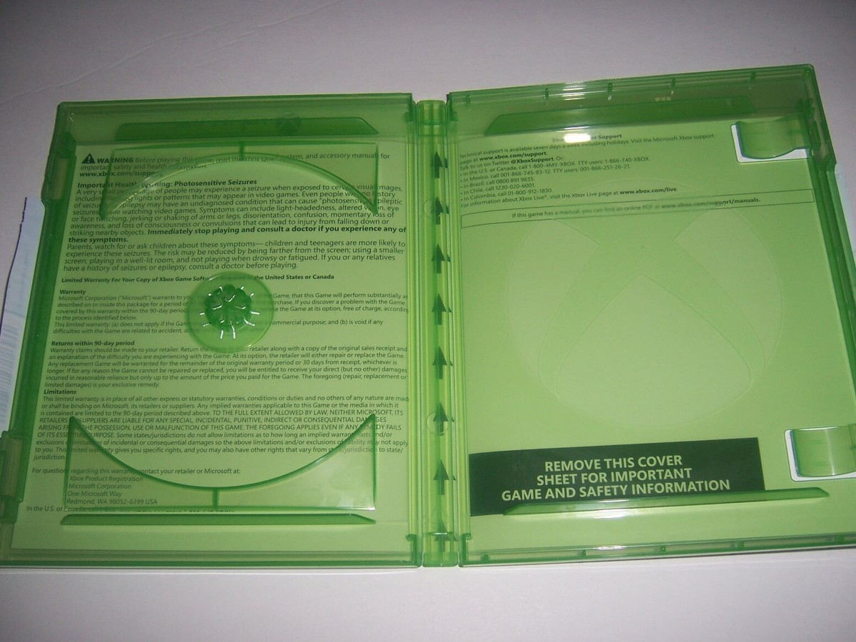 Original Box Case Replacement Microsoft Xbox One XB1 Sea of