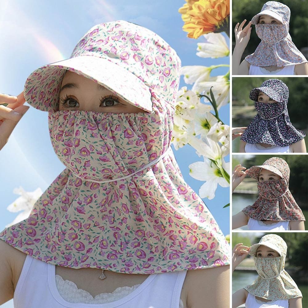 APL Paraorecchie Custodia Protettiva Collo Viso Esterno Pesca Cappellino Cappello Sole Donna