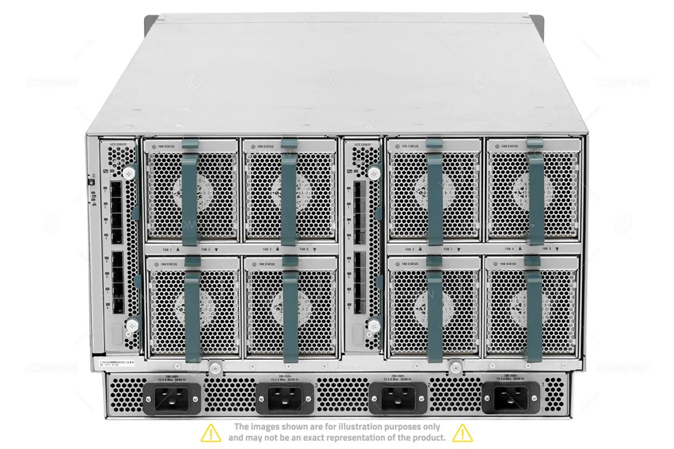 CISCO UCS 5108 8x UCS B200 M4 16x Xeon E5-2697A V4 2TB RAM 16x 300GB Rails - Image 3 of 4