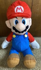 Super Mario Bros Jumbo Size Mario Plush Doll Stuffy Stuffed Toy