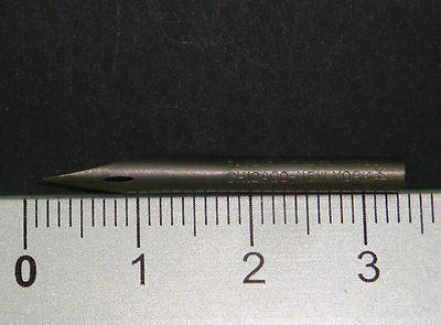 RÖHRENFEDER EUGENE DIETZGEN CO CHICAGO NR.3442 PEN NIB PENINI SCHREIBENFEDER