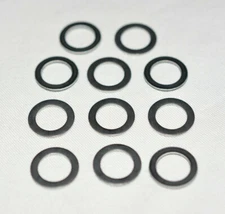 (10 Pack) Gaskets Fuel Level Sight Bowl Plug Carburetor 4150 4500 Fits: Holley